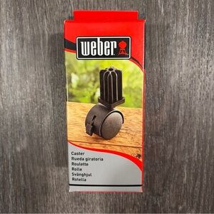 QUANTITY OF 1 Weber Grill Replacement Caster Wheel 6414